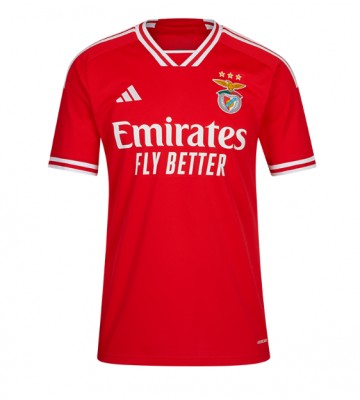 Benfica Koszulka Podstawowych 2023-24 Krótki Rękaw